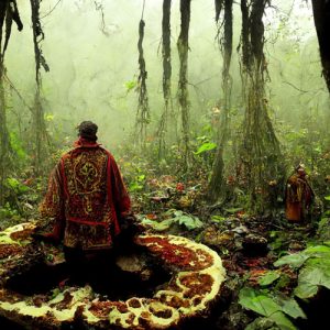 Shamans in the forest