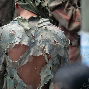 Back of Shirt Ripped