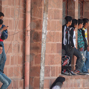 Bolivian People watching