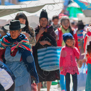 Tarabuco market environment