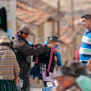 Tarabuco market environment