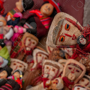 Close-up of Andean Doll