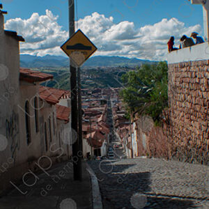 Street of Sucre, Bolivia
