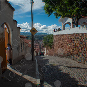 Street of Sucre, Bolivia