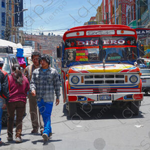 Colorful public transportation