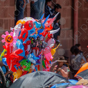 Helium balloons
