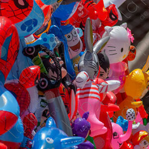 Helium balloons