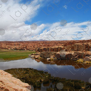 Lagoon in the Valley of the Rocks