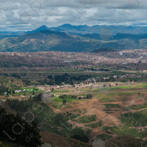 Landscape of Sucre, Bolivia