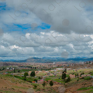 Landscape of Sucre, Bolivia