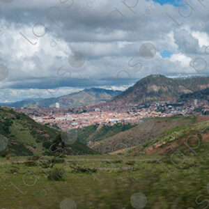 Landscape of Sucre, Bolivia