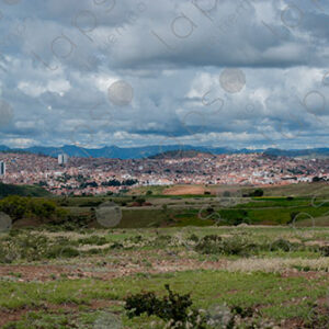Landscape of Sucre, Bolivia