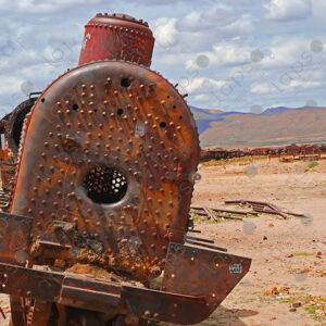 Potosi Train Cemetery