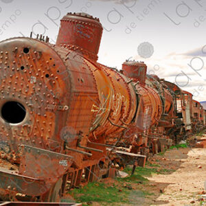 Potosi Train Cemetery