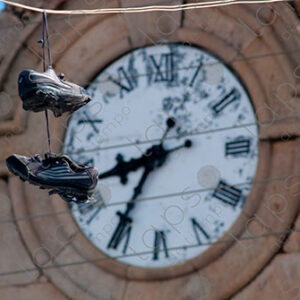Pair of Shoes Hanging