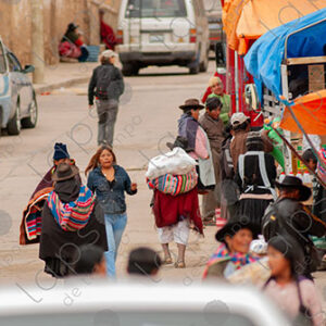 Tarabuco market environment