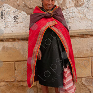 Portrait of Indigenous Woman in Tarabuco Attire