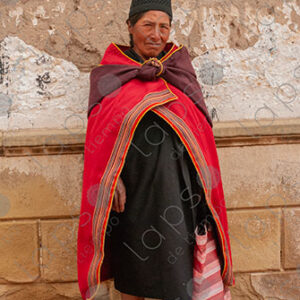 Portrait of Indigenous Woman in Tarabuco Attire