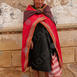 Portrait of Indigenous Woman in Tarabuco Attire