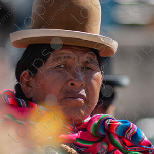 Bolivian woman face