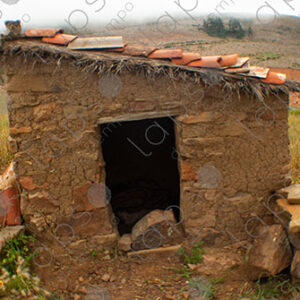 Rest stop in mud huts