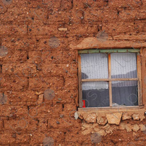 Small Window of a Mud House