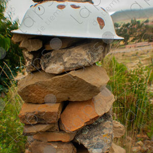 Stone Marker in the Field