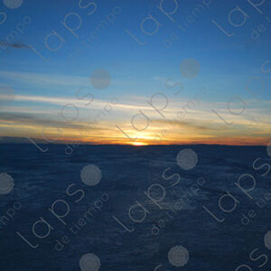 Sunrise at Salar de Uyuni