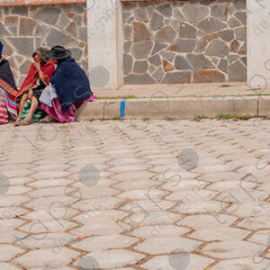 Three Indigenous Women from Tarabuco