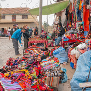 Typical Andean Shops