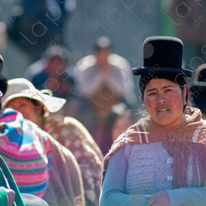 Typical Bolivian women