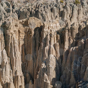 The Moon Valley in La Paz, Bolivia