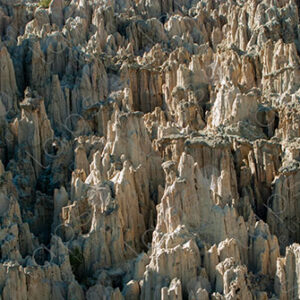 The Moon Valley in La Paz, Bolivia