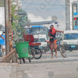 Bicycle taxi, Havana, Cuba