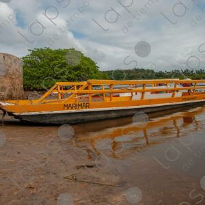 Boat on the riverbank