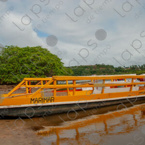 Boat on the riverbank