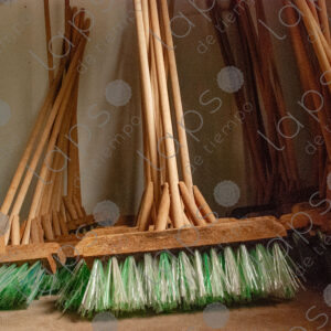 Brooms made from recycled materials