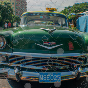 Classic vintage taxi in Havana