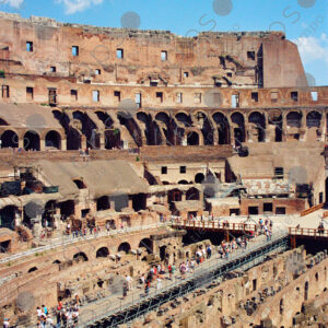 Colosseum interior, Rome