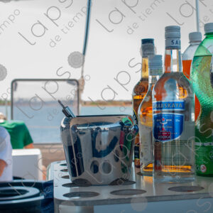 Drinks to be had at the yacht bar