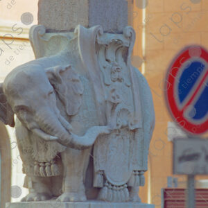 Elephant sculpture by Bernini, Piazza della Minerva, Rome