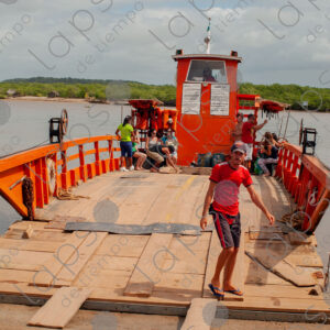 Ferry at the port