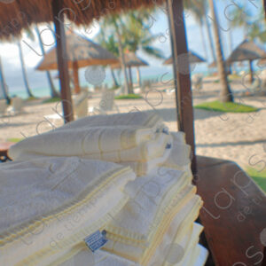 Folded and clean towels