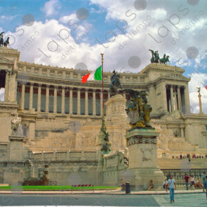 Il Vittoriano in Piazza Venezia, monument, Rome, Italy