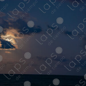 Landscape with the moon