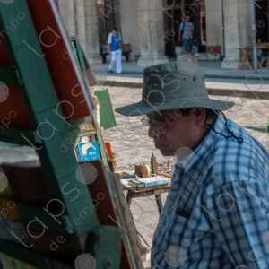 Man browsing books