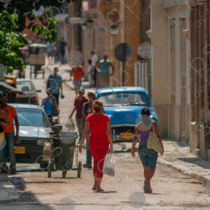 Neighborhood street in Havana