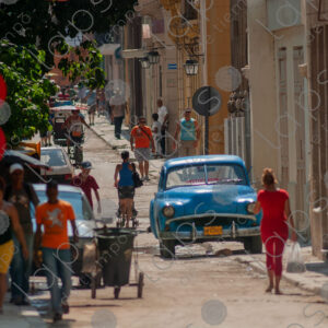 Neighborhood street in Havana