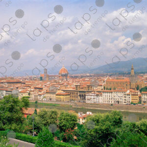 Panoramic view of Florence city