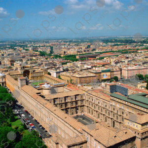 Panoramic view of rome city